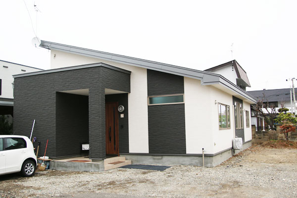 片流れ屋根
